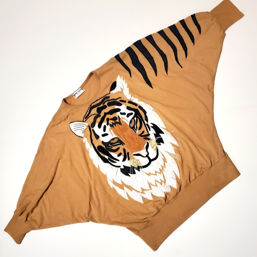 COPY - Vintage Bonnie Boerer Eye Of The Tiger Sweatshirt